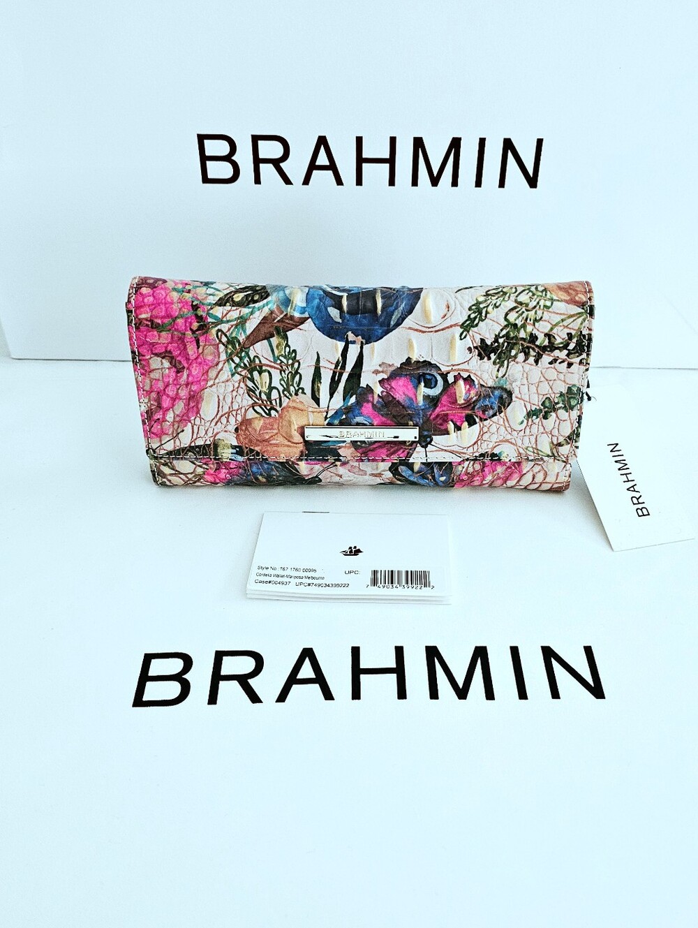 NWT Brahmin MARIPOSA Melbourne Cordelia Wallet